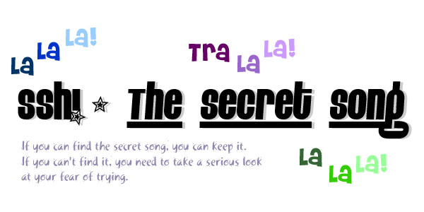 Shh! The Secret Song